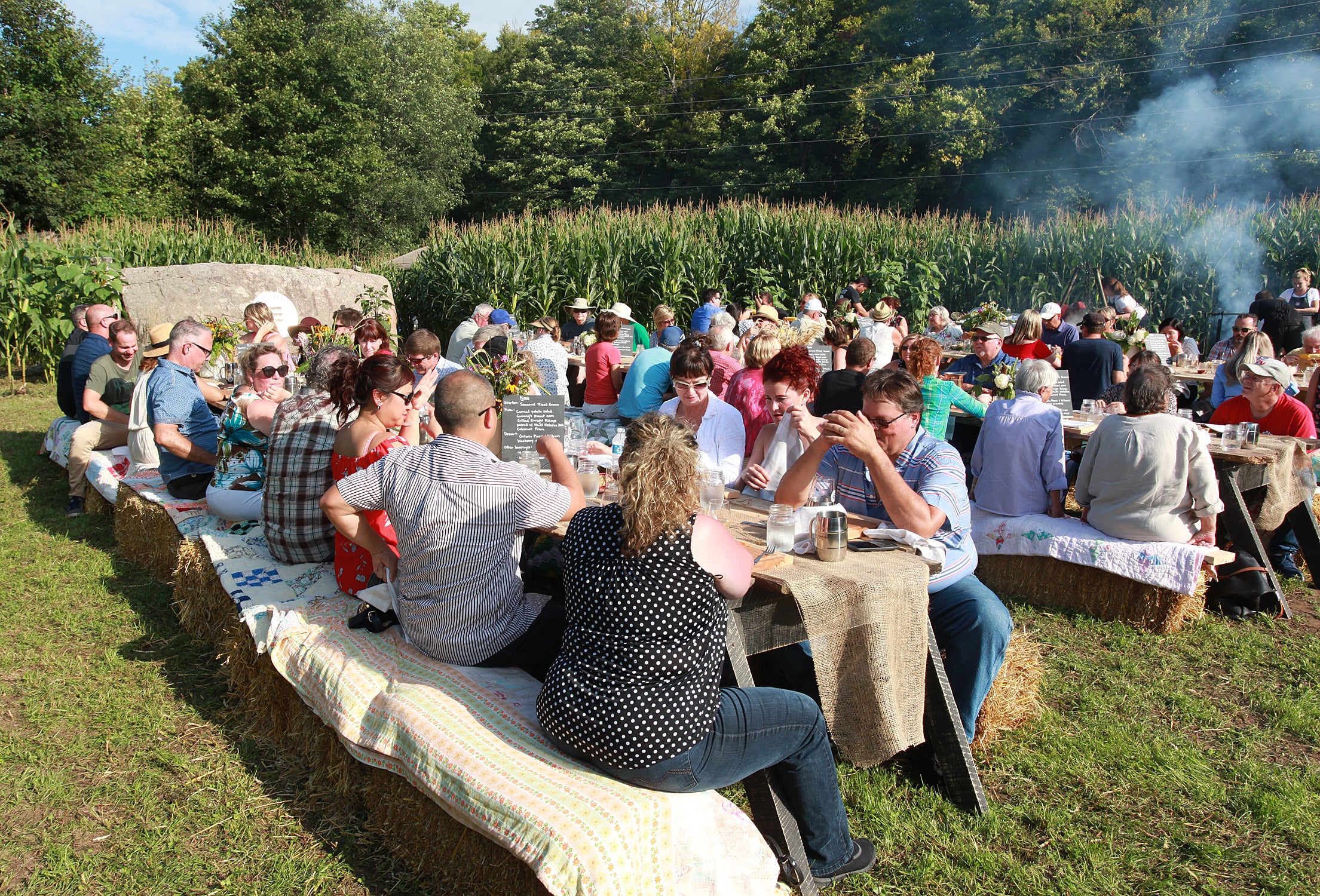 Get your 2019 Dinner in a crop circle ticket?