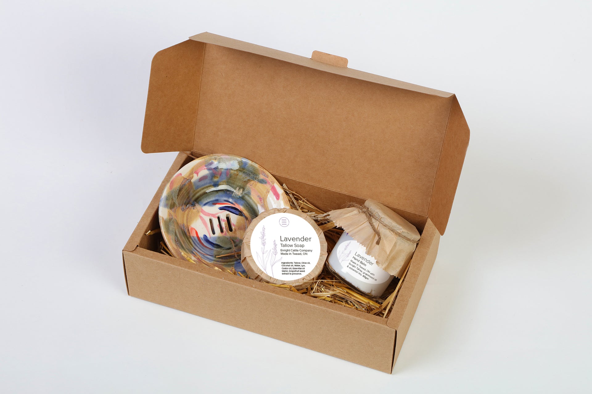 Enright soap & hand balm gift box